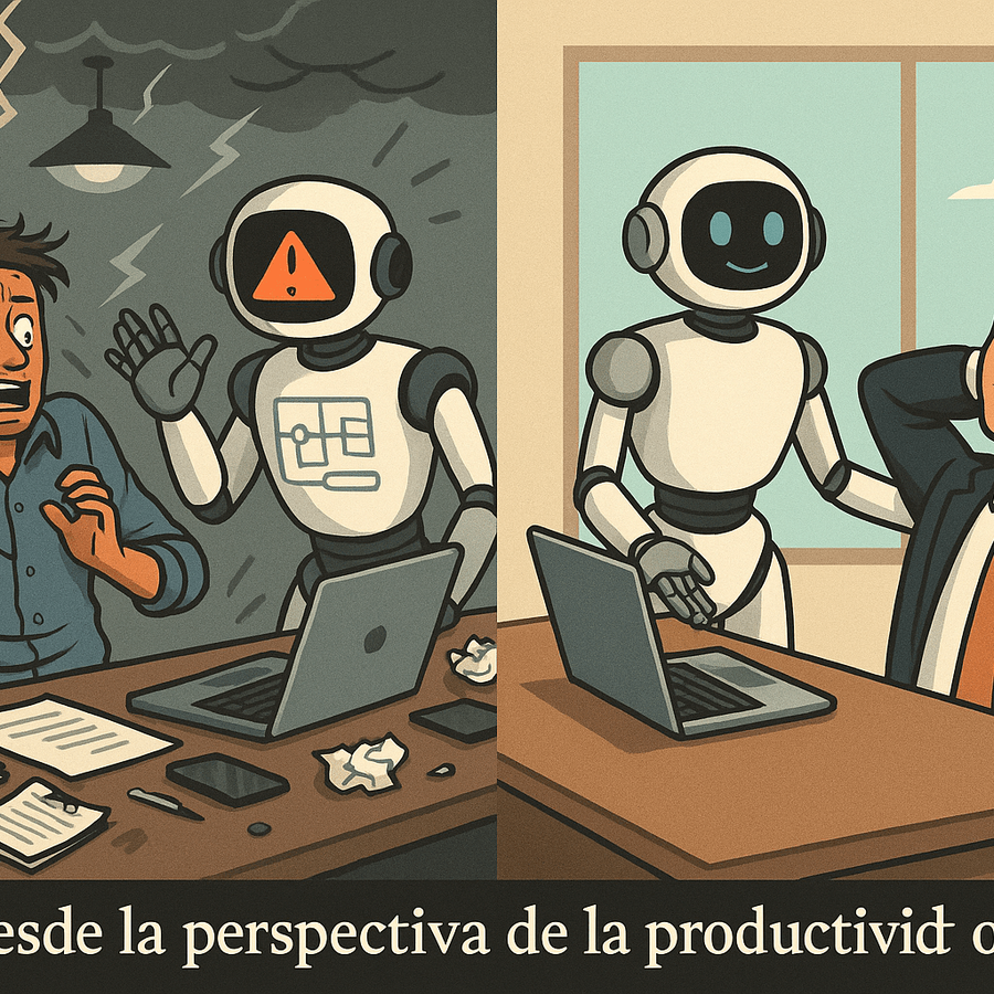 La IA desde la perspectiva de la  Productividad Operativa, una alerta y una esperanza.