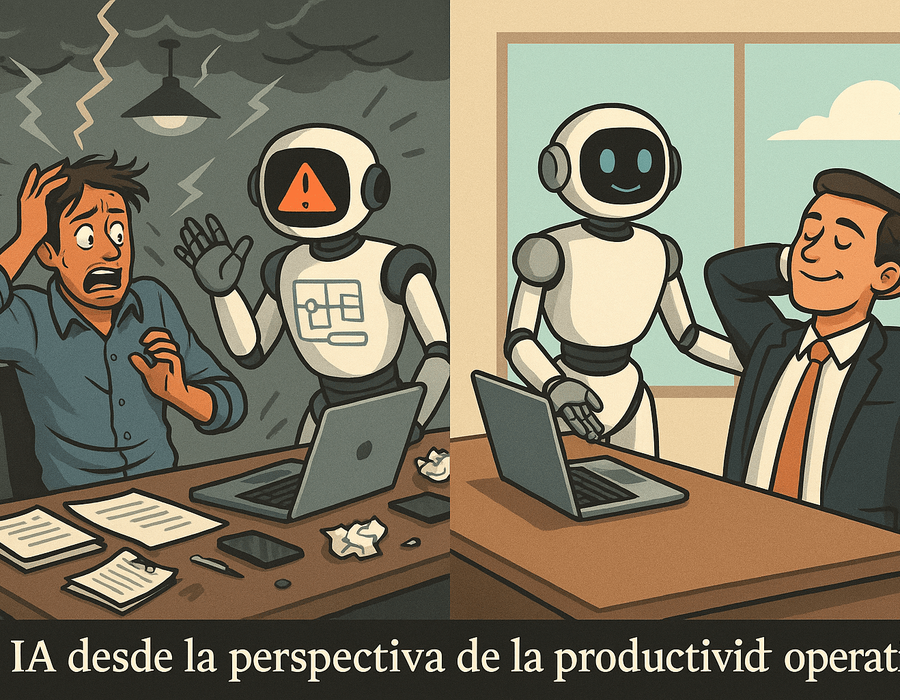 La IA desde la perspectiva de la  Productividad Operativa, una alerta y una esperanza.