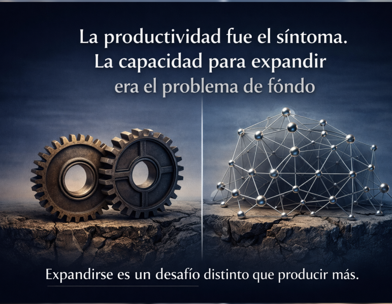 La Productividad Fue el Sintoma